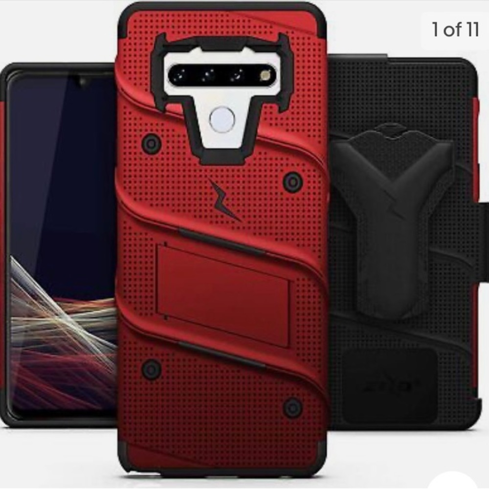 NWT ZIZO Bolt Series case for LG Stylo 6 with tempered glass screen protector
